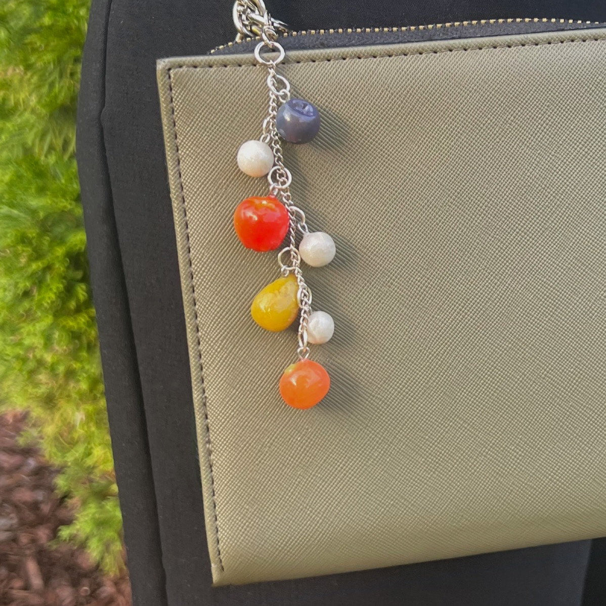 FRUIT SALAD KEYCHAINS 🍊🍎🍐